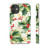 Christmas Holly on a Golden Background - Impact Resistant Phone Case iPhone 11 Matte